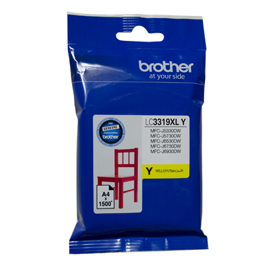 Brother MFCJ6530DW LC-3319XLY x1 Yellow Gen.