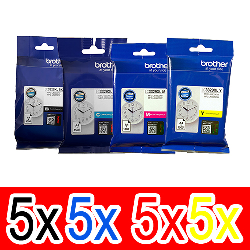 Brother MFCJ5930DW (5BK,5C,5M,5Y) x20 Gen.