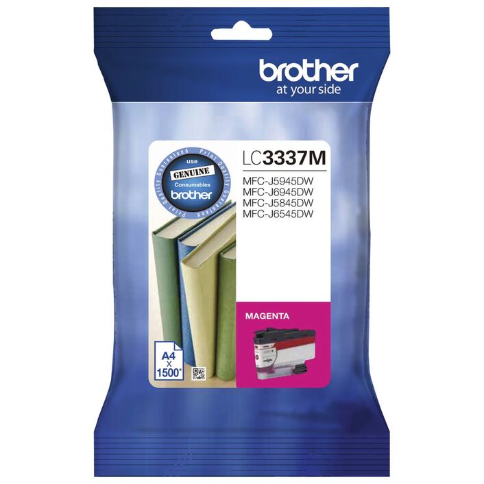 Brother MFCJ6545DW LC-3337M x1 Magenta Gen.