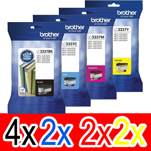 Brother MFCJ6545DW (4BK,2C,2M,2Y) x10 Gen.
