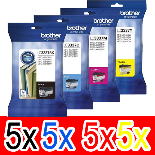 Brother MFCJ6545DW (5BK,5C,5M,5Y) x20 Gen.