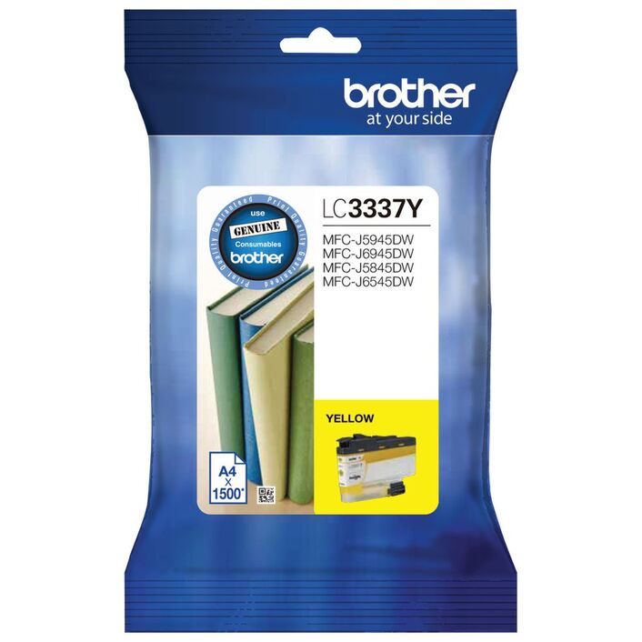 Brother MFCJ6545DW LC-3337Y x1 Yellow Gen.