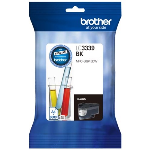 Brother MFCJ6545DW LC-3339XLBK x1 Black Gen.