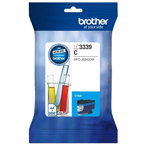 Brother MFCJ6545DW LC-3339XLC x1 Cyan Gen.