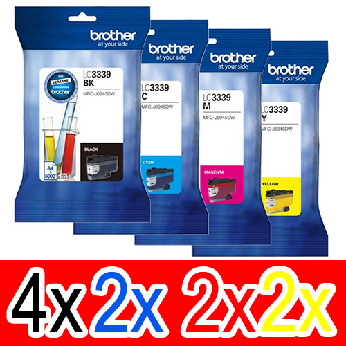 Brother MFCJ6545DW (4BK,2C,2M,2Y) x10 Gen.