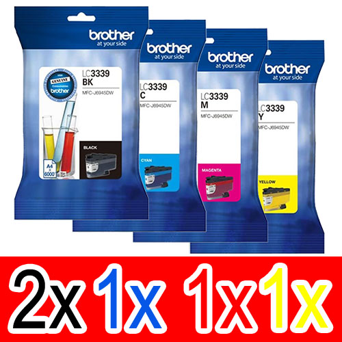 Brother MFCJ6545DW (2BK,1C,1M,1Y) x5 Gen.