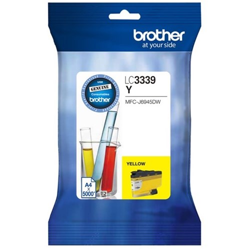 Brother MFCJ6545DW LC-3339XLY x1 Yellow Gen.