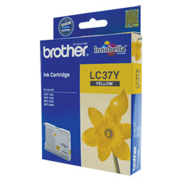 Brother MFC235C LC-37Y x1 Yellow Gen.
