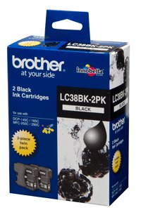 Brother MFC295CN LC-38BK2PK x1 Black Gen.