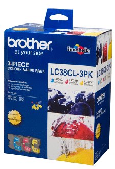 Brother MFC295CN LC-38CL3PK x1 Gen.