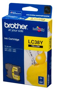 Brother MFC295CN LC-38Y x1 Yellow Gen.