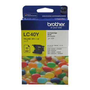 Brother DCPJ725DW LC-40/LC-40Y x1 Yellow Gen.