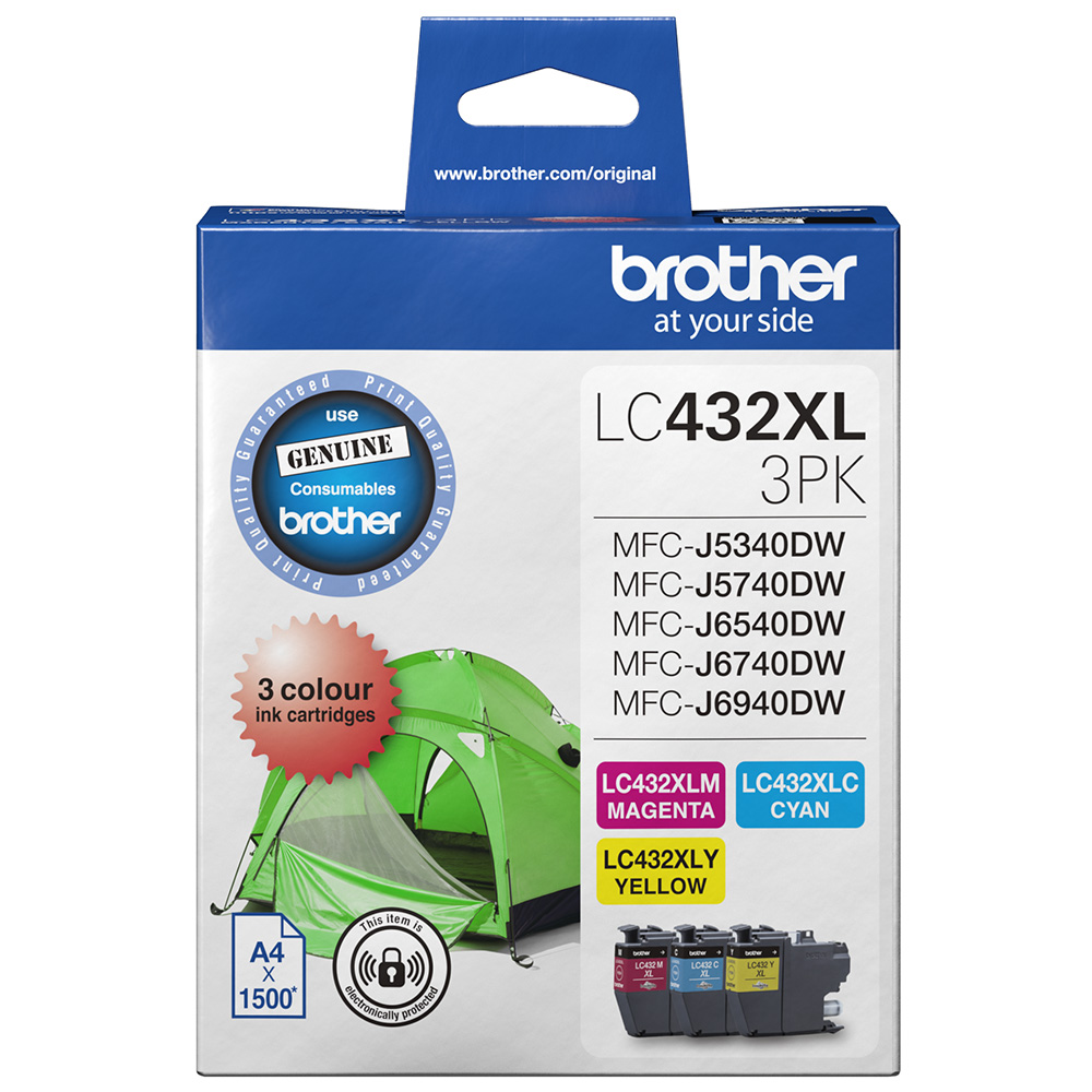 Brother MFCJ5740DW LC-432XL3PKS x1 Gen.