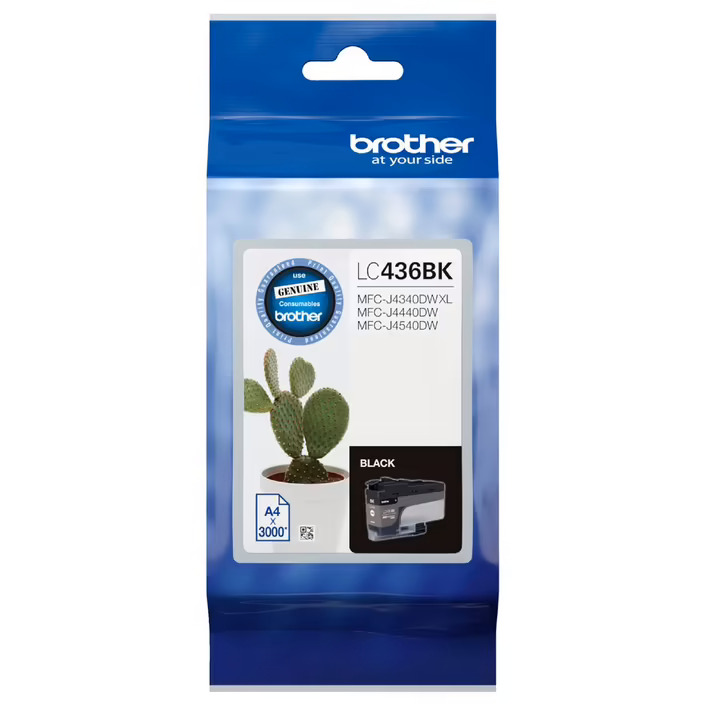 Brother MFCJ4340DWXL LC-436BK x1 Black Gen.
