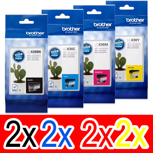 Brother MFCJ4340DWXL (2BK,2C,2M,2Y) x8 Gen.