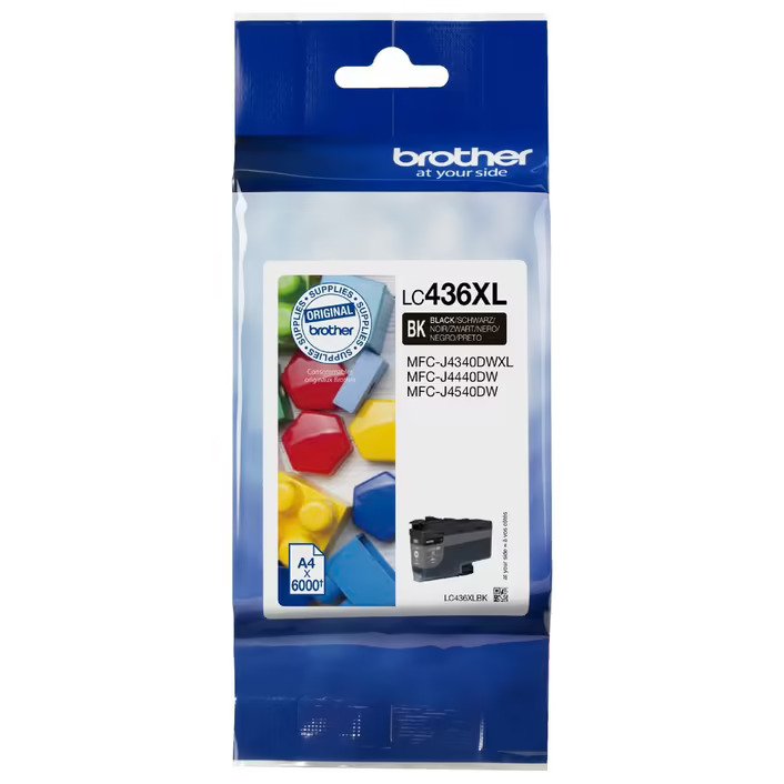 Brother MFCJ4340DWXL LC-436XLBK x1 Black Gen.