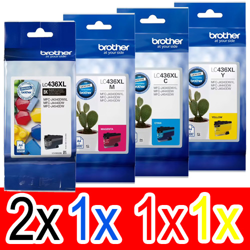 Brother MFCJ4340DWXL (2BK,1C,1M,1Y) x5 Gen.