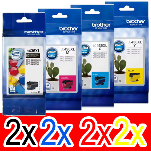 Brother MFCJ4340DWXL (2BK,2C,2M,2Y) x8 Gen.