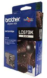 Brother DCP385C LC-67/LC-67BK x1 Black Gen.