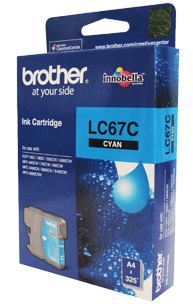 Brother DCP385C LC-67/LC-67C x1 Cyan Gen.