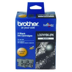 Brother MFC5890CN LC-67HYBK2PK x1 Black High Yield Gen.