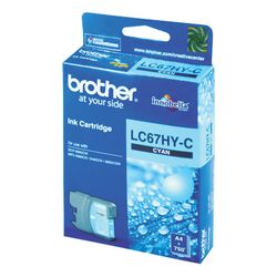 Brother MFC5890CN LC-67HYC x1 Cyan High Yield Gen.