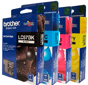 Brother DCP385C LC-67 Gen.