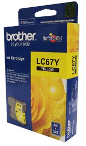 Brother DCP385C LC-67/LC-67Y x1 Yellow Gen.
