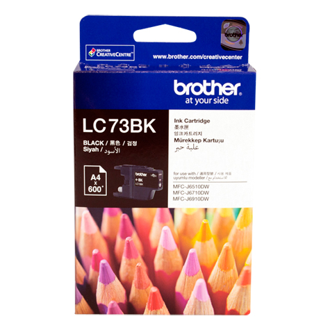 Brother DCPJ725DW LC-73/LC-73BK x1 Black Gen.