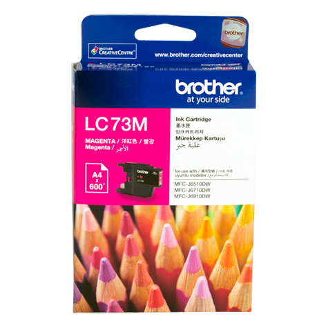 Brother DCPJ725DW LC-73/LC-73M x1 Magenta Gen.