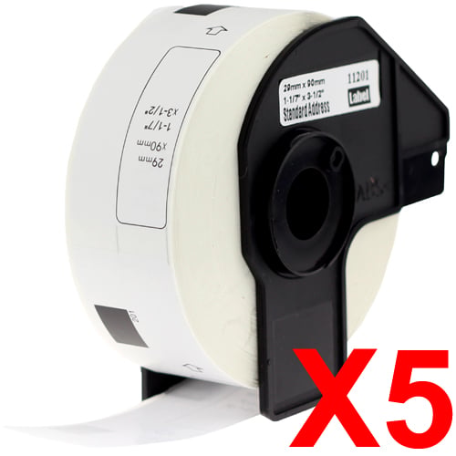 Brother QL1050 DK-11201 x5 Comp.