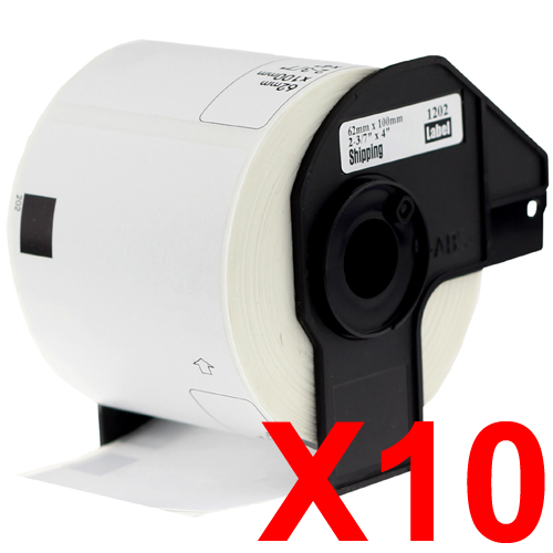 Brother QL1050 DK-11202 x10 Comp.