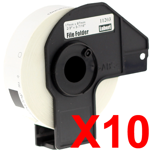 Brother QL1050 DK-11203 x10 Comp.