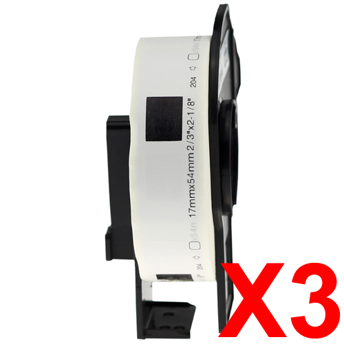 Brother QL1050 DK-11204 x3 Comp.
