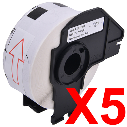 Brother QL1050 DK-11219 x5 Comp.