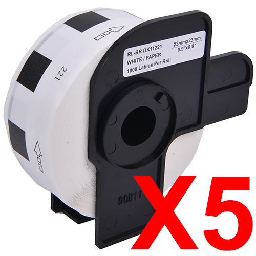 Brother QL1050 DK-11221 x5 Comp.