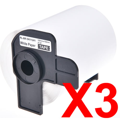 Brother QL1050 DK-11241 x3 Comp.