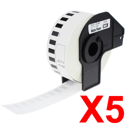 Brother QL1050 DK-22210 x5 Comp.
