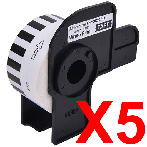 Brother QL1050 DK-22211 x5 Comp.