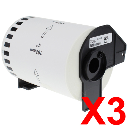 Brother QL1050 DK-22243 x3 Comp.