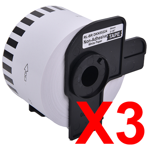 Brother QL1050 DK-N55224 x3 Comp.