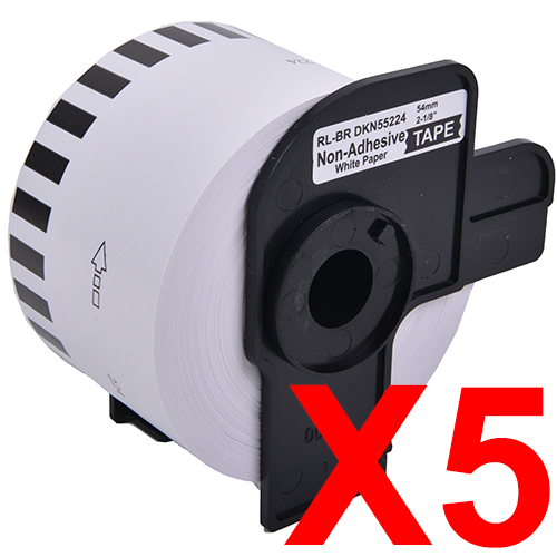 Brother QL1050 DK-N55224 x5 Comp.