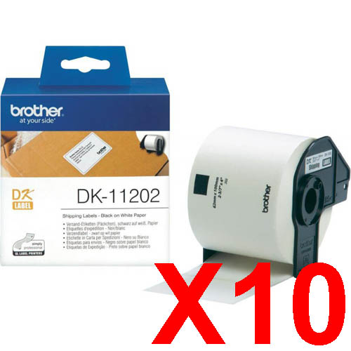 Brother QL1050 DK-11202 x10 Gen.