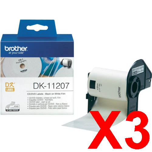 Brother QL1050 DK-11207 x3 Gen.