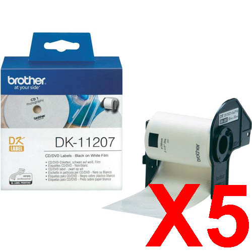 Brother QL1050 DK-11207 x5 Gen.
