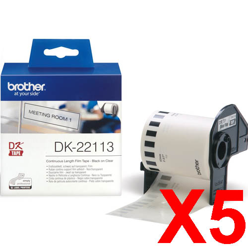 Brother QL1050 DK-22113 x5 Gen.