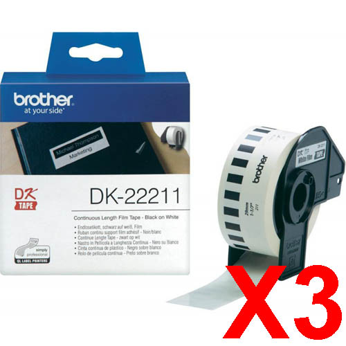 Brother QL1050 DK-22211 x3 Gen.