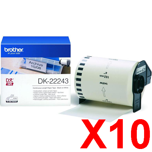 Brother QL1050 DK-22243 x10 Gen.