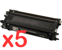 Brother DCP9040CN TN-155BK x5 Black Comp.