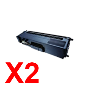 Brother MFCL9550CDW TN-349BK x2 Black Super High Yield Comp.